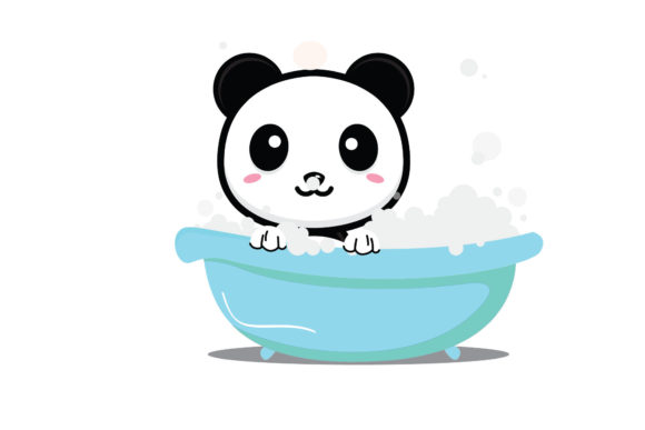 Animals Bathe in the Bathtub Graphics & Illustrations Review