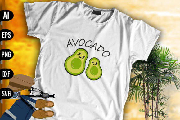 Avocado - Funny Vegan Graphics and Print Templates Review