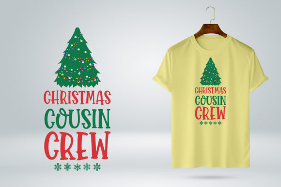 Christmas Cousin Crew Graphics and T-Shirt Designs Review