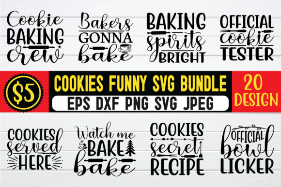 Cookies Funny SVG Bundle Review