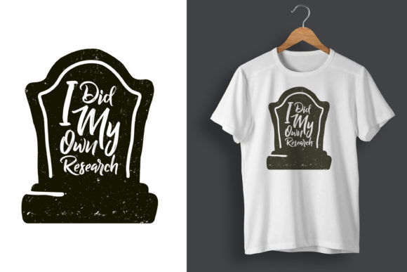I Did My Own Research Halloween T-Shirt: A Designer's Review of the Graphics