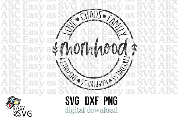Momhood Funny Mother s Day Gift Graphics and Print Templates Review