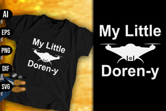 My Little Doren-y Funny Drone Graphics and Print Templates Review