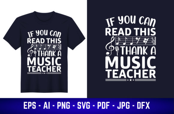 Thank a Music Teacher if You Read This: Graphics and T-Shirt Designs Review